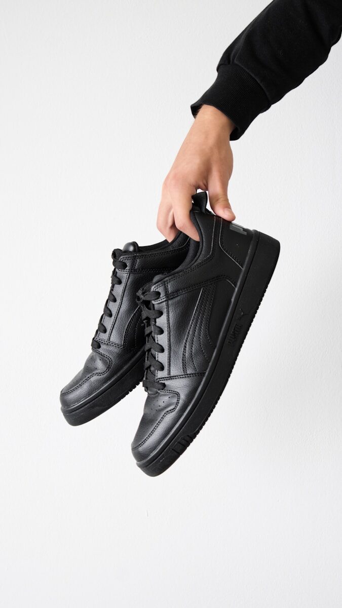 Minimalist Court Leather Sneakers