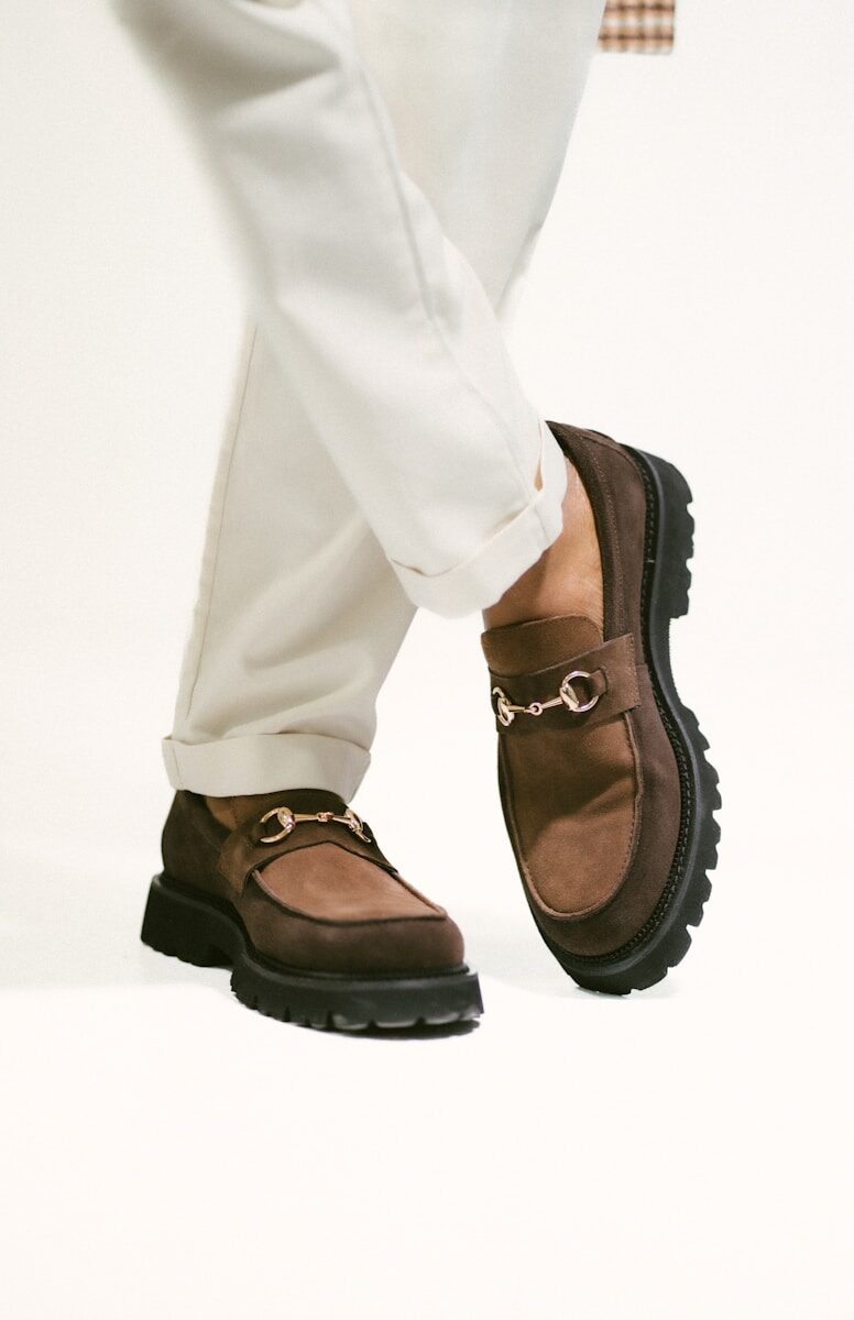 Chunky Sole Lug Loafers
