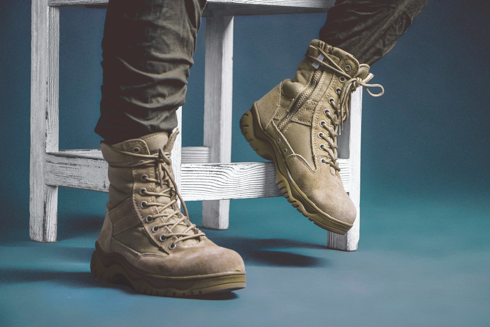 Tactical Side-Zip Military Boots