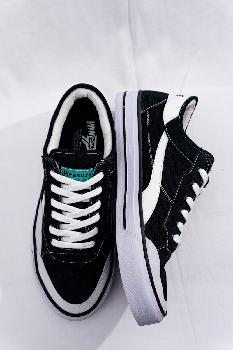 Low-Top Canvas Skate Shoes