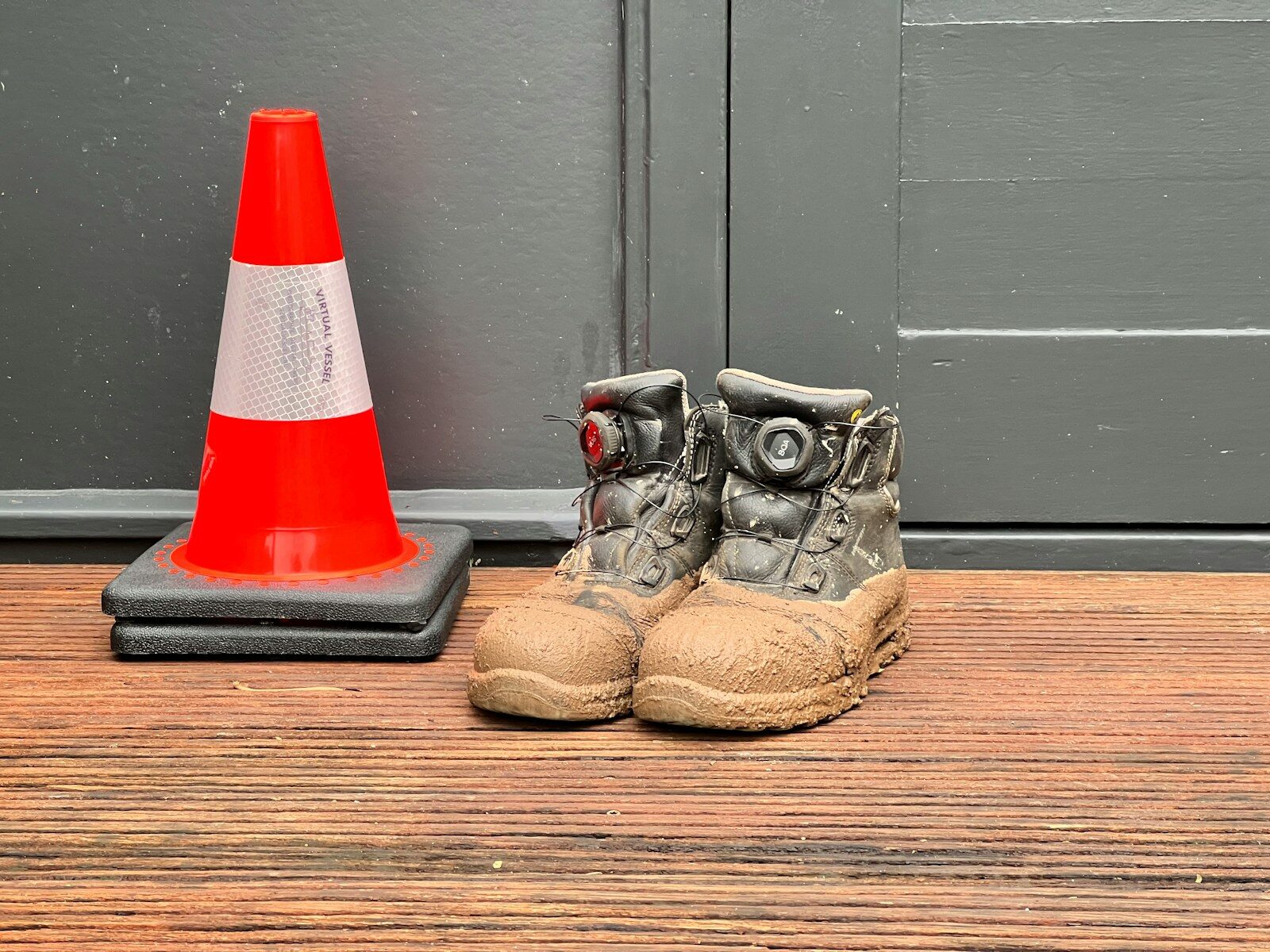 Waterproof Steel-Toe Work Boots