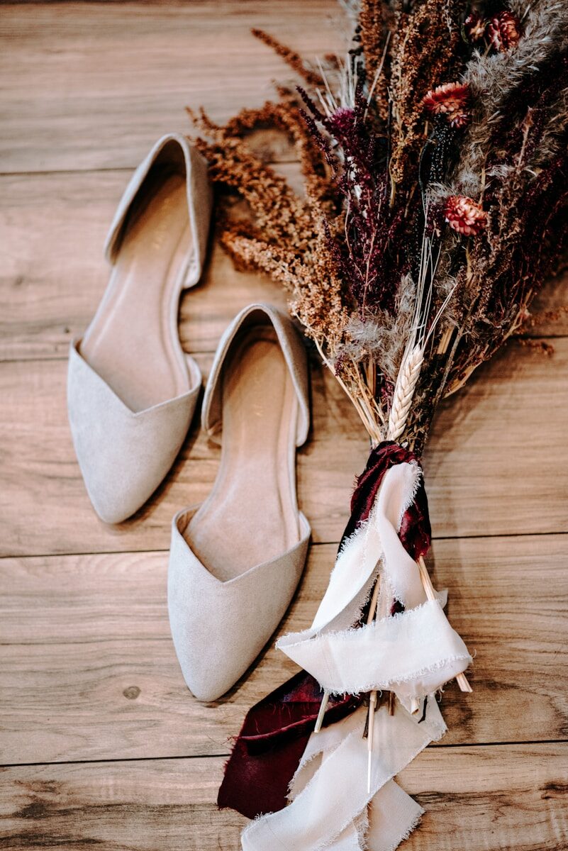 Suede Pointed-Toe Ballet Flats